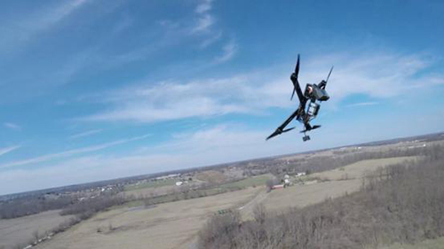 World’s Largest FPV Quadcopter